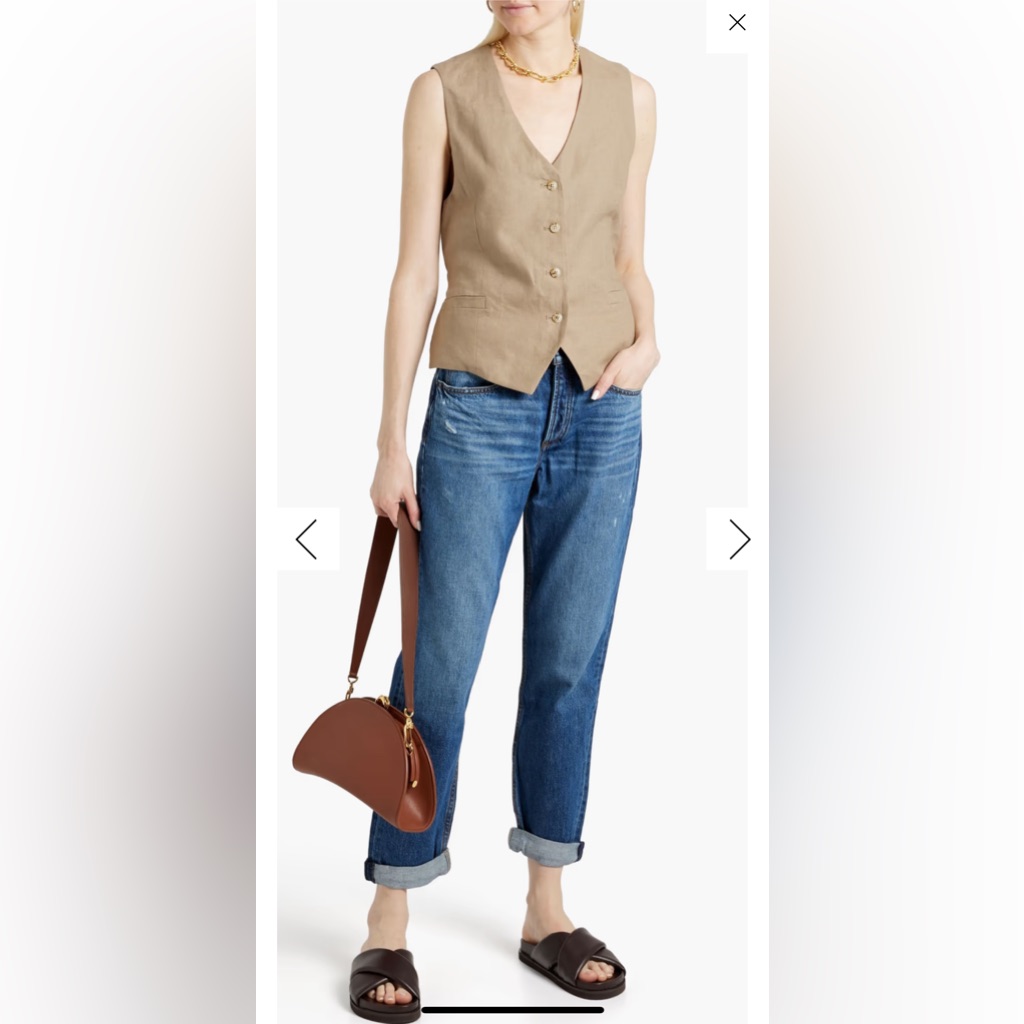 Nwt Rag & Bone Rosa Boyfriend Denim Jeans Mid-Rise Malibu 27